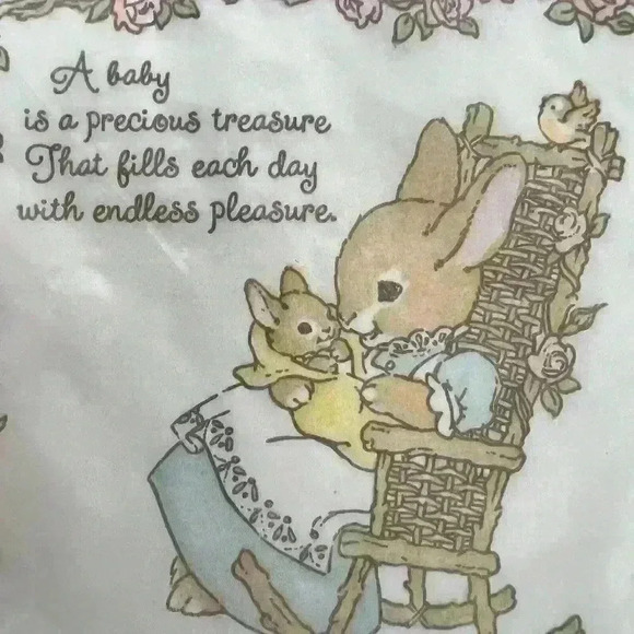 Vintage New In Package Hallmark Stork Baby Shower Napkins 16 Count 13”x13” - Picture 3 of 5